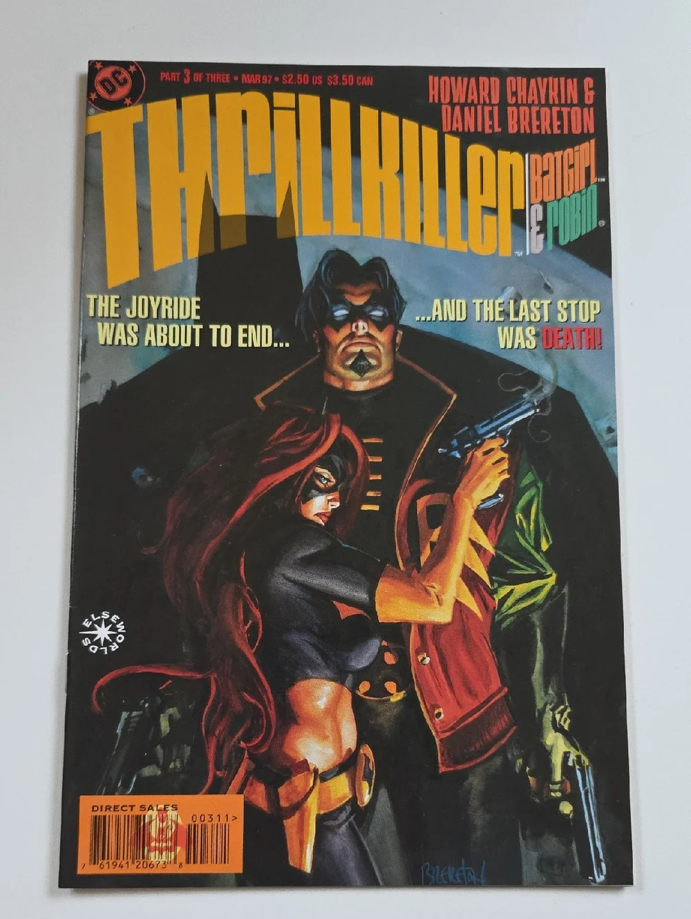 BATMAN Thrillkiller Bargirl & Robin (Three-Comic Set) DC Comic Books 1990'S